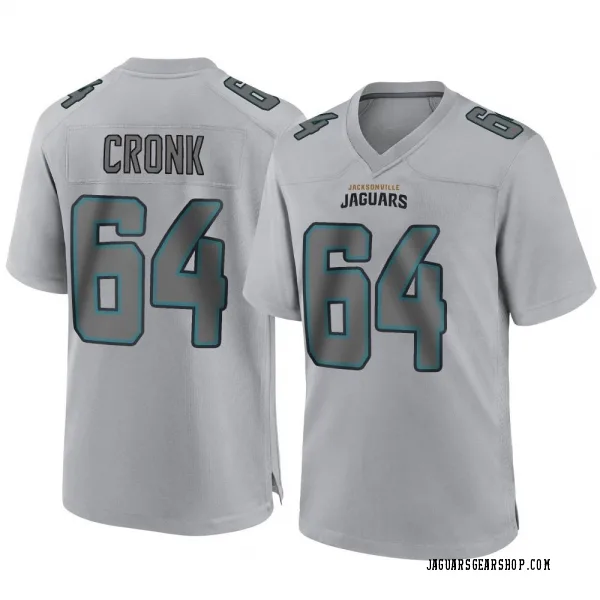 Youth Coy Cronk Jacksonville Jaguars Game Gray Atmosphere Fashion Jersey