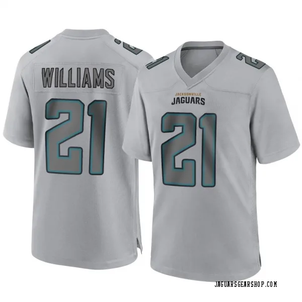 Youth Darious Williams Jacksonville Jaguars Game Gray Atmosphere Fashion Jersey