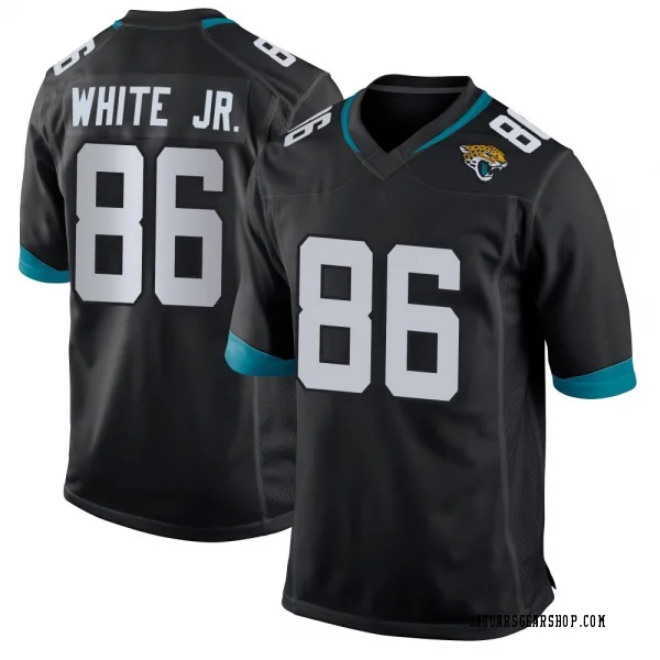 Youth David White Jr. Jacksonville Jaguars Game Black Jersey