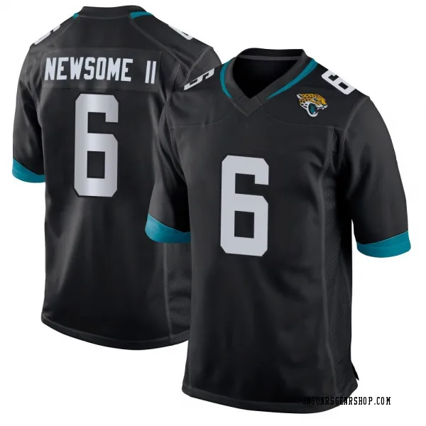 Youth Greg Newsome II Jacksonville Jaguars Game Black Jersey