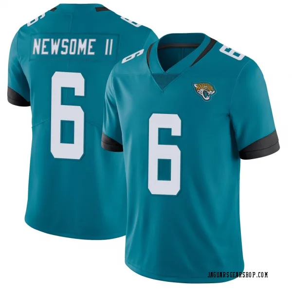 Youth Greg Newsome II Jacksonville Jaguars Limited Teal Vapor Untouchable Jersey
