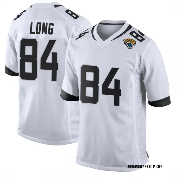 Youth Hunter Long Jacksonville Jaguars Game White Jersey