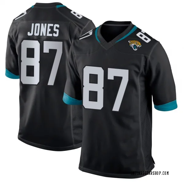 Youth J.J. Jones Jacksonville Jaguars Game Black Jersey
