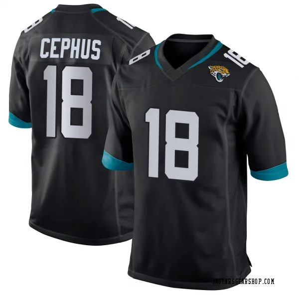 Youth Joshua Cephus Jacksonville Jaguars Game Black Jersey