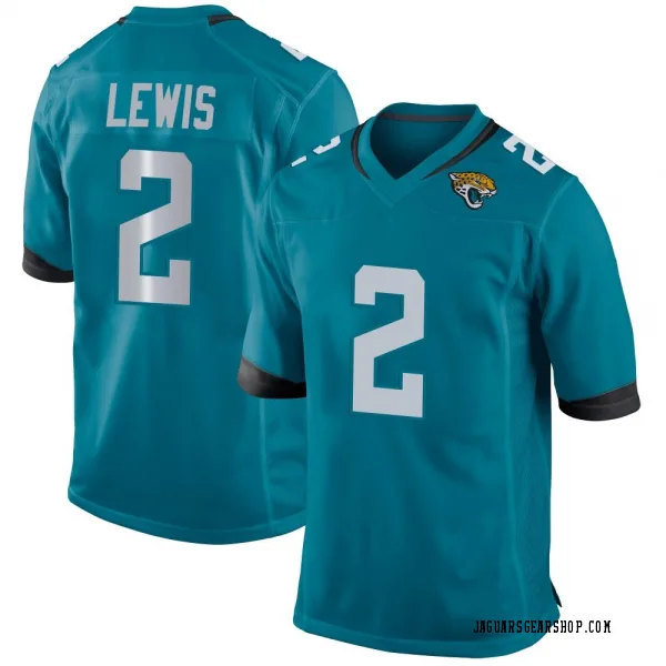 Youth Jourdan Lewis Jacksonville Jaguars Game Teal Jersey