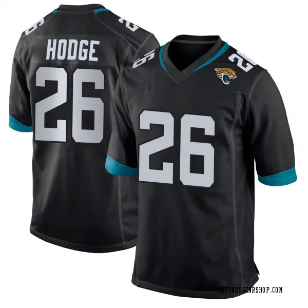 Youth Preston Hodge Jacksonville Jaguars Game Black Jersey