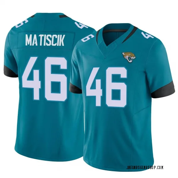 Youth Ross Matiscik Jacksonville Jaguars Limited Teal Vapor F.U.S.E. Jersey