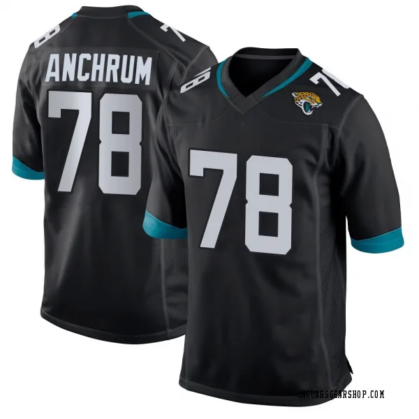 Youth Tremayne Anchrum Jacksonville Jaguars Game Black Jersey