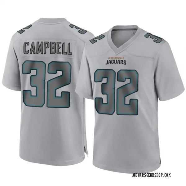 Youth Tyson Campbell Jacksonville Jaguars Game Gray Atmosphere Fashion Jersey